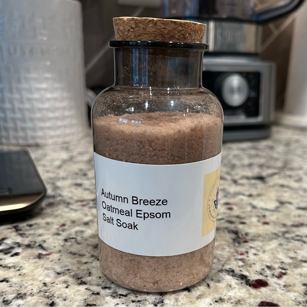 Autumn Breeze Oatmeal Epsom Salt Soak